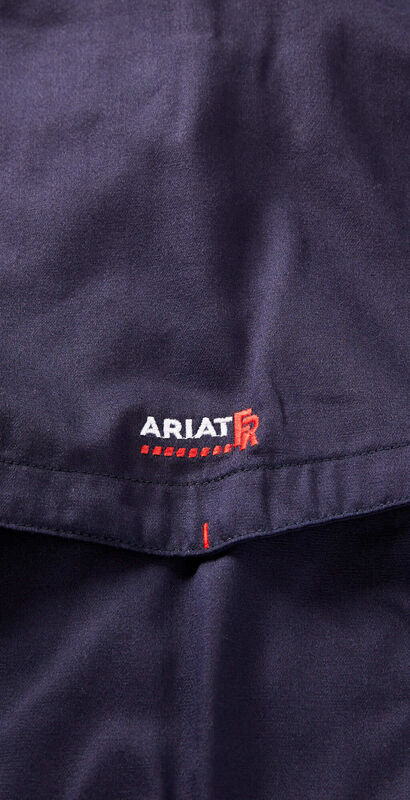 FR Solid Vent Work Shirt 03